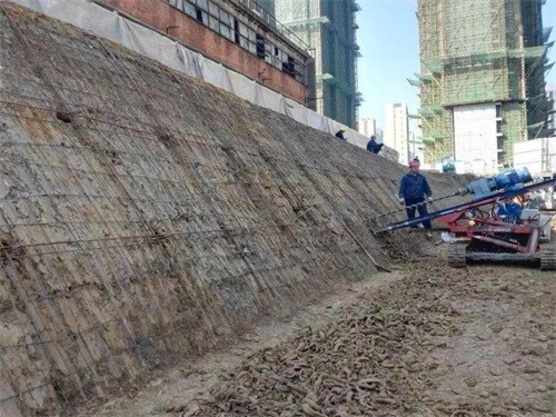 南湖建筑边坡支护